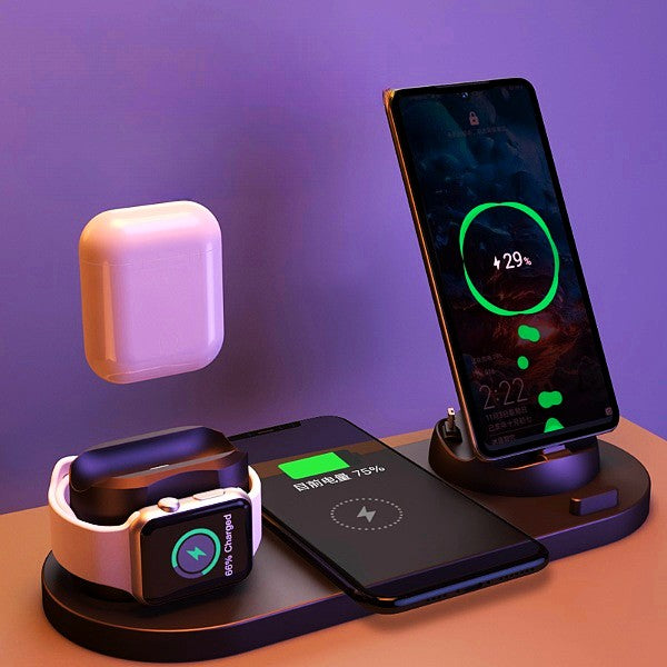 Wireless Charging Dock Station for iPhone, iPad, and Apple Watch UK